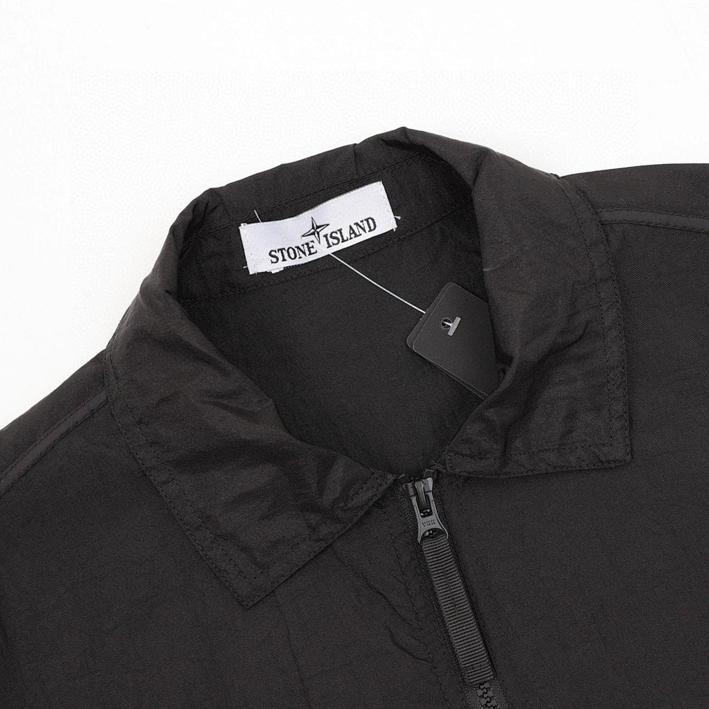Stone Island Nylon Meta Long-Sleeve Zip Chest-Strap Jacket