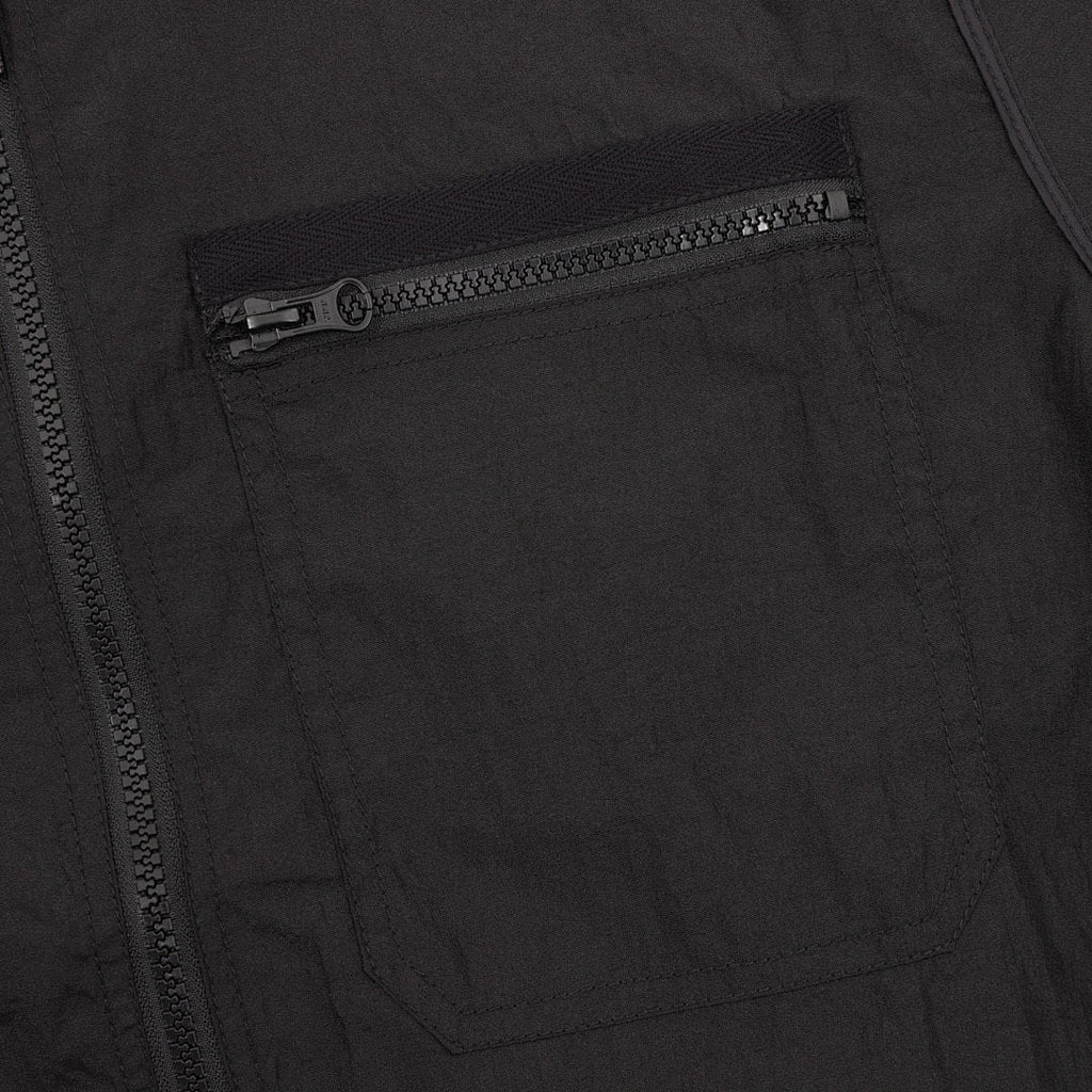 Stone Island Nylon Meta Long-Sleeve Zip Chest-Strap Jacket