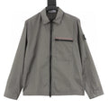 Stone Island Nylon Meta Long-Sleeve Zip Chest-Strap Jacket