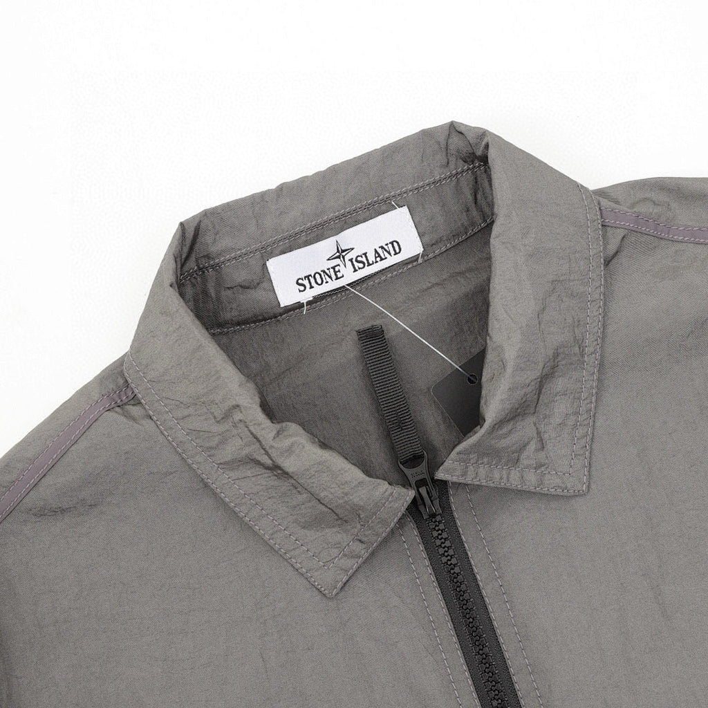 Stone Island Nylon Meta Long-Sleeve Zip Chest-Strap Jacket