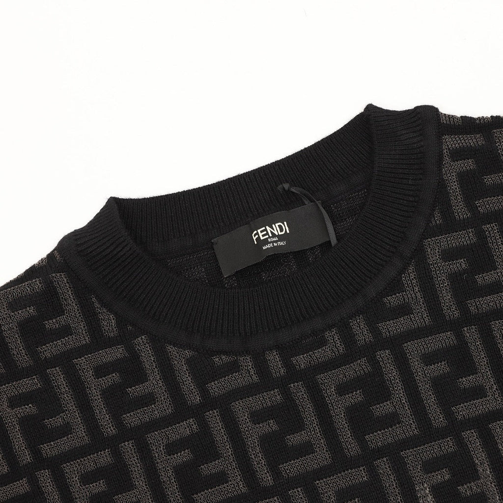 Fendi Wool Crewneck Sweater