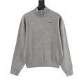 Miu Miu Half-Zip Knit Sweater