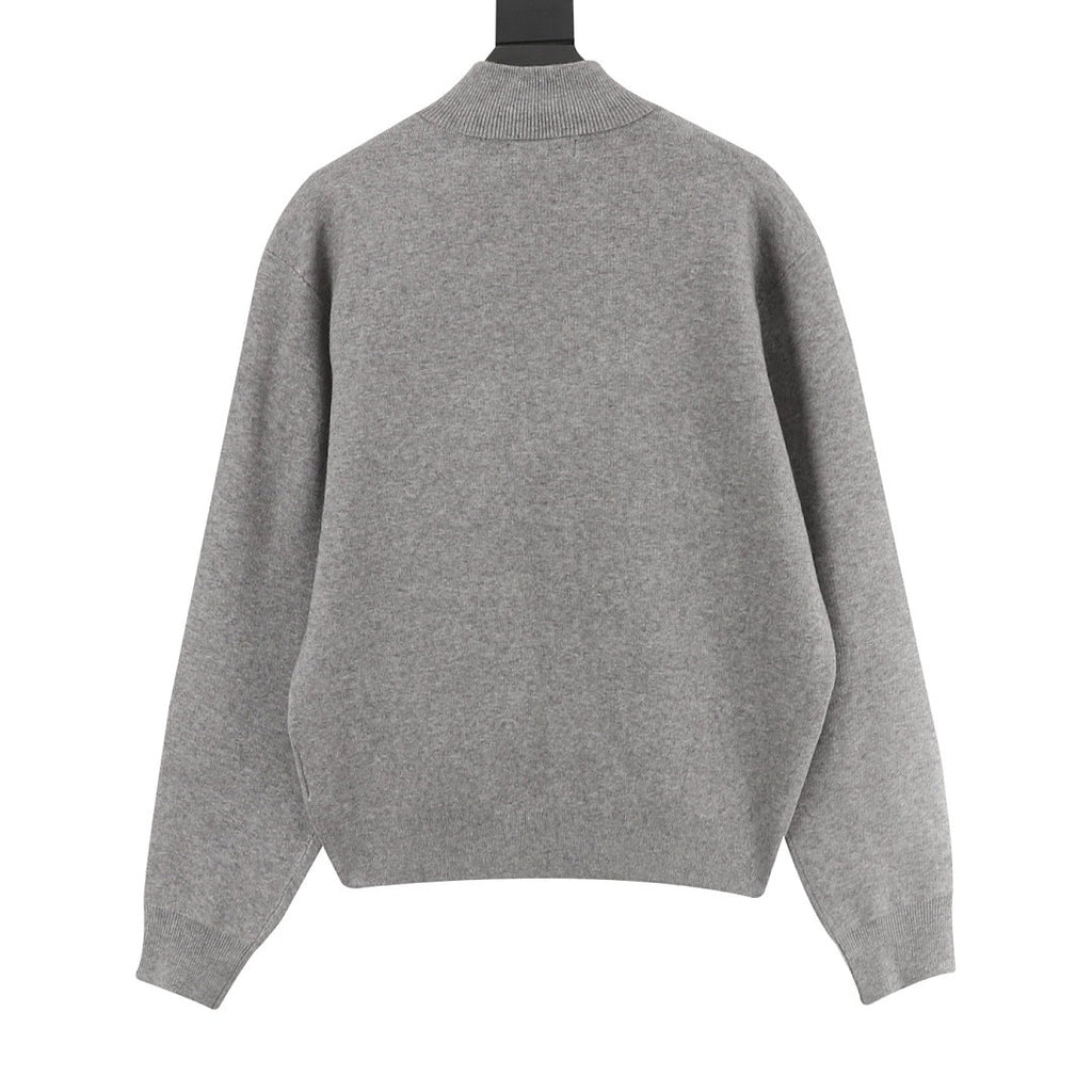 Miu Miu Half-Zip Knit Sweater