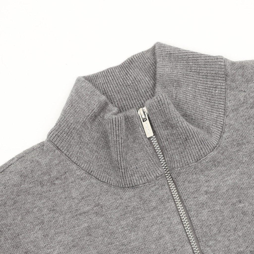 Miu Miu Half-Zip Knit Sweater