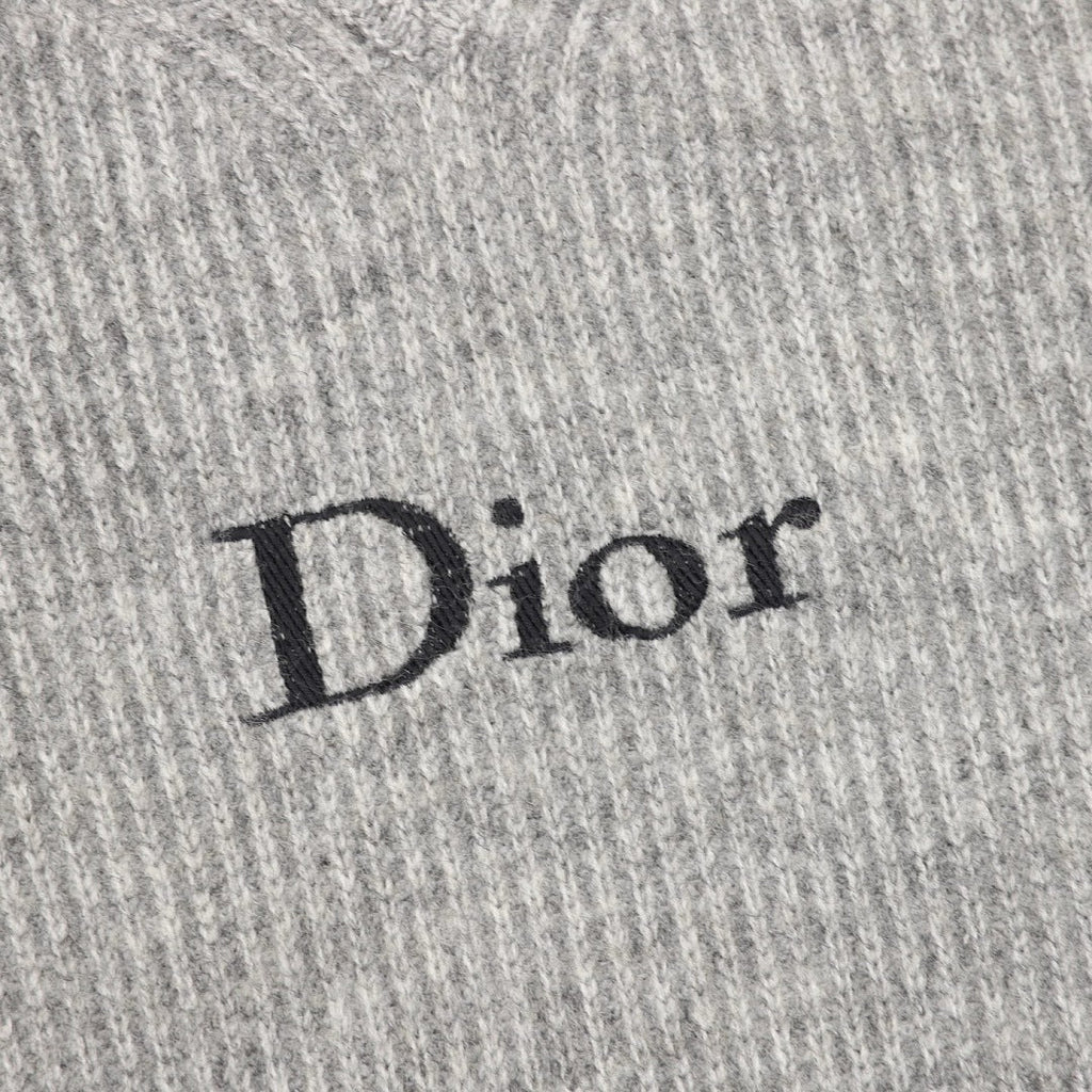Dior Ribbed V-Neck Sweater