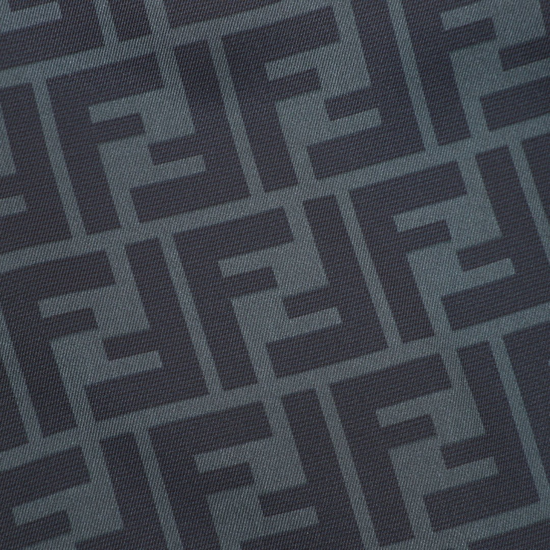 Fendi FF All-Over Print Long-Sleeve Shirt