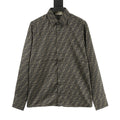 Fendi FF All-Over Print Long-Sleeve Shirt