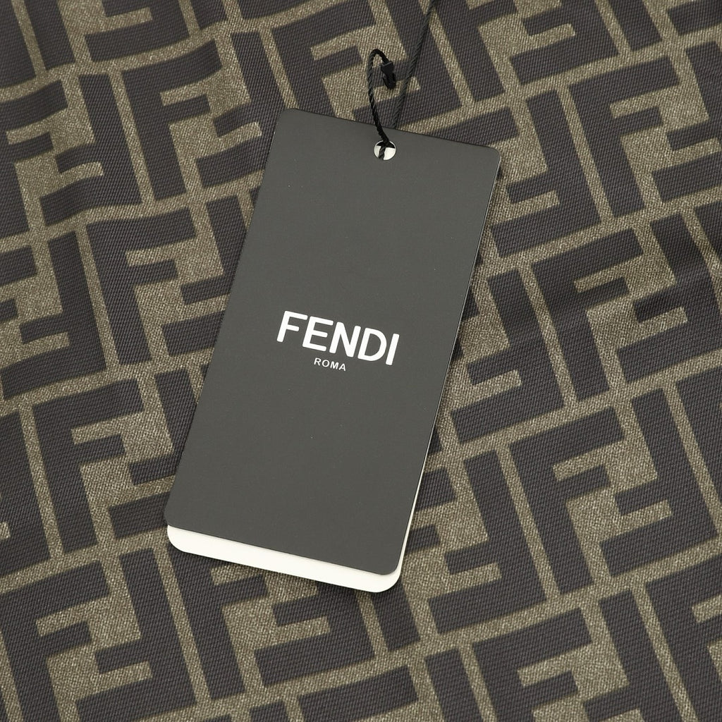 Fendi FF All-Over Print Long-Sleeve Shirt