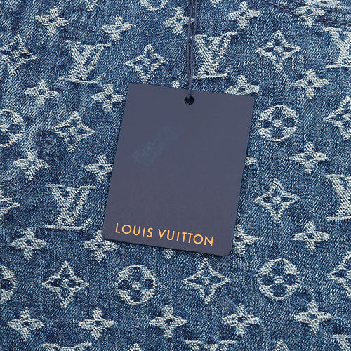 LOUIS VUITTON LV Damier Knit Mesh Logo Shorts