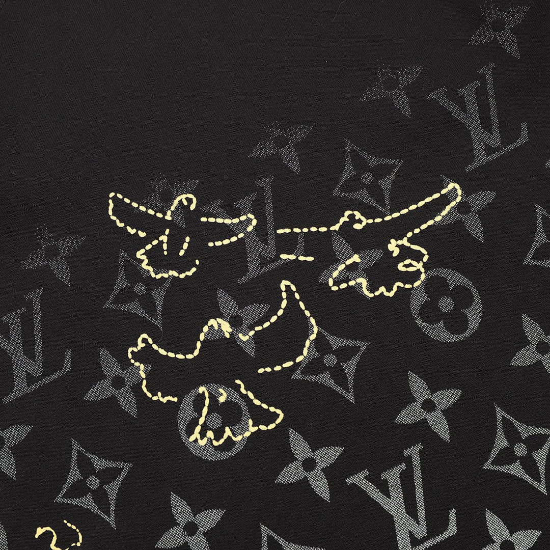 Louis Vuitton LV Circle Logo Cotton T-Shirt