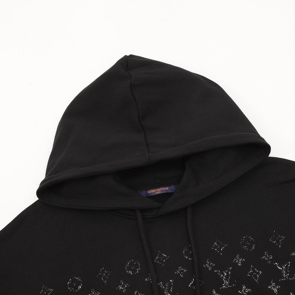 Louis Vuitton Black Gradient Monogram Hoodie