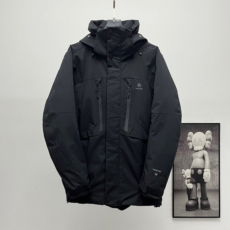 Kailas Montana 700 Hooded Down Jacket with Dual-Zip Design
